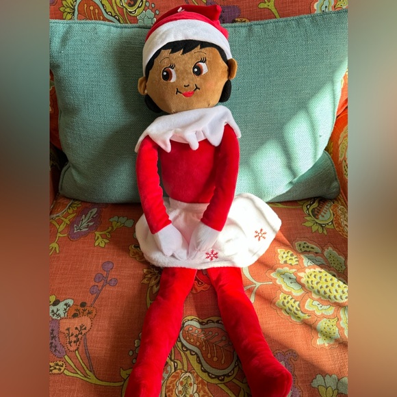 Large Elf on the Shelf Girl Plush Doll - Picture 1 of 4